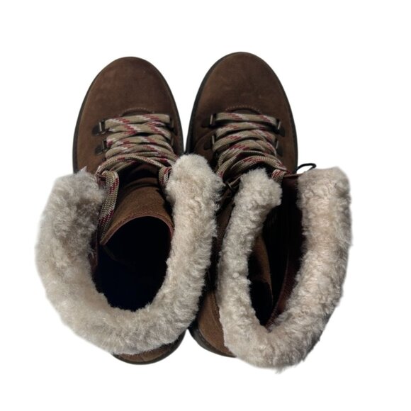 Boot‎ Barn Cleo + Wolf Hiker Boots Women's Size 8.5 Brown Extra Laces New - Picture 4 of 10